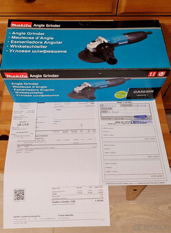 Nová úhlová bruska Makita 125mm 230V - 3
