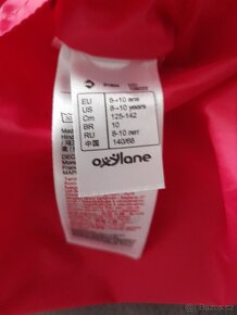 Dívčí bunda/ větrovka QUECHUA vel. 125-142 - 3