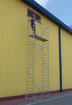 Pracovní věž / lešení Eurosolo-S6 (pojízdné) - NOVÉ - 3