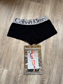 Calvin Klein bílé bavlněné kalhotky, nové - 3