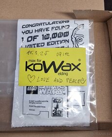 LEGO STAR WARS C3PO CHROME GOLD & POLYBAGY STAR WARS - 3