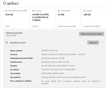 Dell Latitude E6430,i5-3210M,WIN 10,HDD 320GB,RAM 8GB,14.1 p - 3