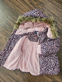 Dívčí zimní bunda vel. 86 - 3