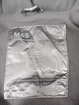 Nová metalická dívčí bunda MS, vel. 11-12 let - 3