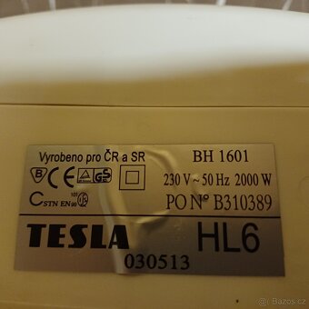 Teplo vzdušný ventilátor - 3