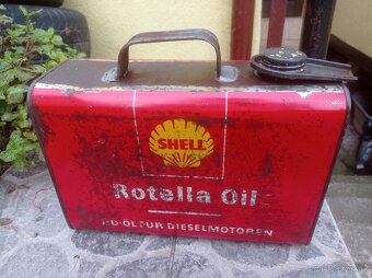 Kanystr Shell rotella oil 5l - 3