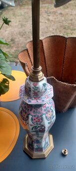 Porcelánová stolní lampa - 3