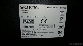 139cm 4K Ultra HD TV Sony KD-55XH9096 v záruce3roky - 3