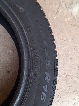 PIRELLI zimní 205/55 R16 91H, 4mm - 3