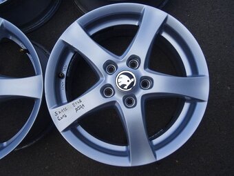 Alu disky na Škoda 16", 5x112, ET 48, šíře 6J - 3