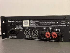 Koncový zesilovač Crown XLS 2500, jako nový - 3