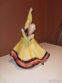 Tanečnice z.n. HERTWIG-KATZHUTTE ART-DECO V.31cm Š.24cm - 3