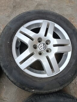 Originální alu kola VW 5x100 R15 - 3