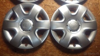 4ks originální poklice Škoda 15" typ Hermes - 3