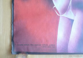 Starý velký filmový plakát EMMANUELLE 83x57cm - 3