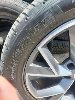 ALU kola 5x112 R19 včetně letní pneu Hankook 5mm. - 3