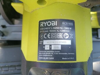 NEFUNKCNI okruzni pila Ryobi RCS1600 - 3