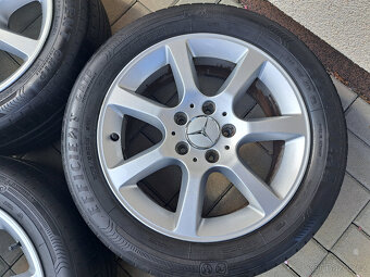 Alu kola Mercedes-Benz 16" 5x112 + pneu 205/55/16 - 3