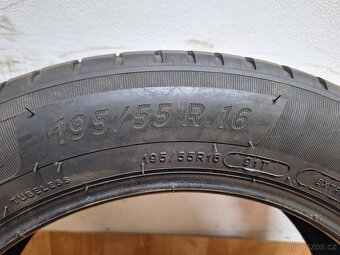 Letní pneu 195/55/16 2xMichelin, 2xDayton - 3