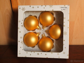 Skleněné vánoční ozdoby - 3