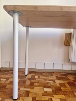 Ikea ANFALLARE - Hilver Stůl, bambus, 140x65 cm - 3