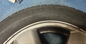 4x ALU disky 6.5Jx16H2 ET43 + pneu 205/55R16 - 3