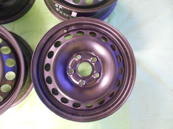 Plechové disky 5x112 R15 Škoda Octavia II, Vw Golf V, VI - 3