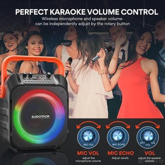 SUDOTACK SP-70E KARAOKE SET . ROZBALENO - 3