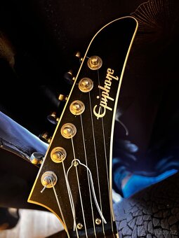 Prodám kytaru Epiphone Extura Prophecy Jet Black Metallic - 3