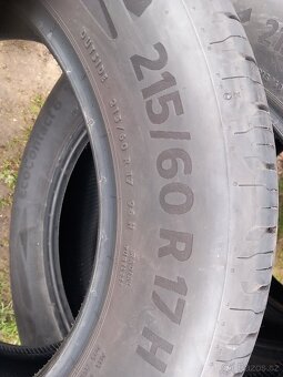 Letní pneumatiky Continental 215/60 R 17 - 3