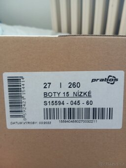 Prabos kanady vysoké/nízké, vel. 27 nové - 3