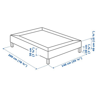POSTEL IKEA ESPEVÄR 140x200 - 3