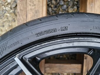 Alu kola DOTZ Misano gun metal 19" - 3