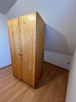 Satni policova skrin 90x180cm celo masiv s vesaky - 3