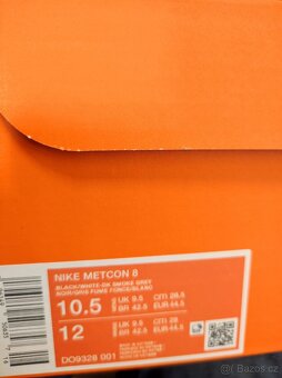 NIKE METCON 8 - pánská velikost 10.5 - EU 44.5 - 3