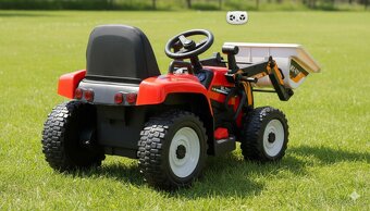 Nový lektrický traktor s nakládací lžící 90W - 3