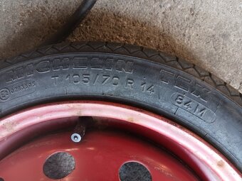 Dojezdové kolo (rezerva) 4x98 R14 - 3