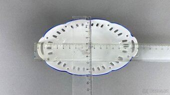 Mistička oválná s motivem hus, český porcelán - 3
