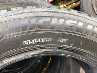 4ks zimních pneu MICHELIN 205 55 R15 91T - 3