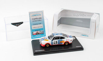 Abrex 1:43 Škoda 130RS #49 Blahna - Hlávka - Test SM limited - 3