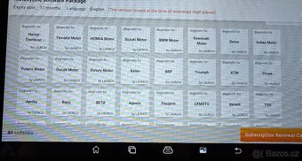 Diagnostika na motocykly k diagnostice Launch x431 - 3