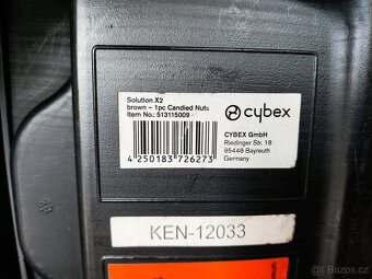 Autosedačky Cybex Solution X2/X-fix isofix - 3
