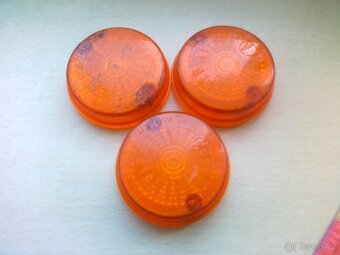 Simson - orig. DDR blikače, plexi blikačů a poškoz. blatník - 3