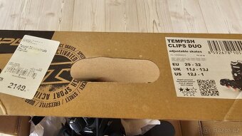 Dětské nastavitelné brusle Tempish Clips DUO - 3