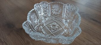 Broušené sklo mísy - 3