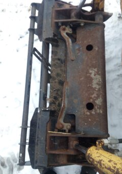 Adapter JCB, bobcat stroj pro EURO traktor, čelní nakladač - 3