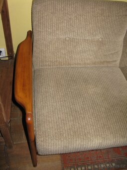 Retro rozkládací pohovka - 3