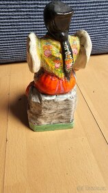 Keramická socha krojivané dívky Josef Čípa Klenčí - 3