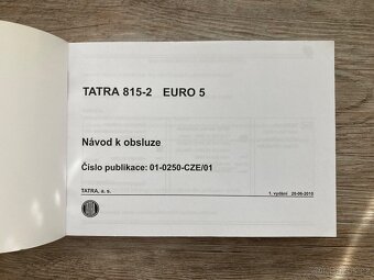 Manuály TATRA - 3