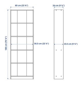 Knihovna IKEA Gersby - 3